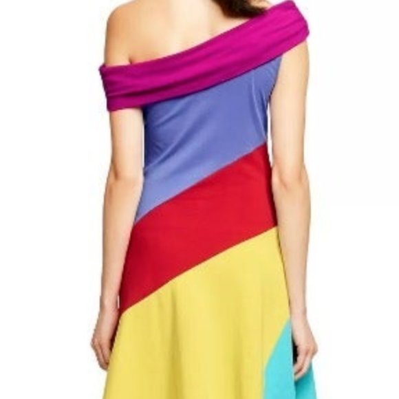 Stephen Burrows for Target Dress Rainbow Cotton - Picture 2 of 4